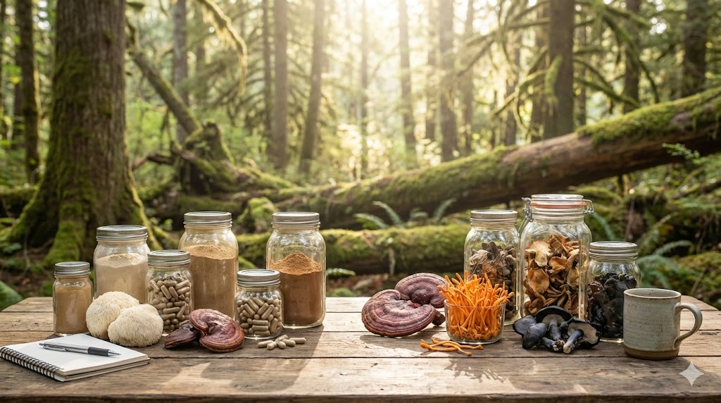 פטריות כתוספי תזונה יומיים