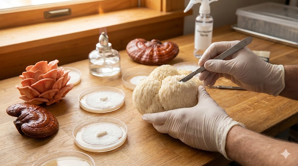 שיבוט פטריות